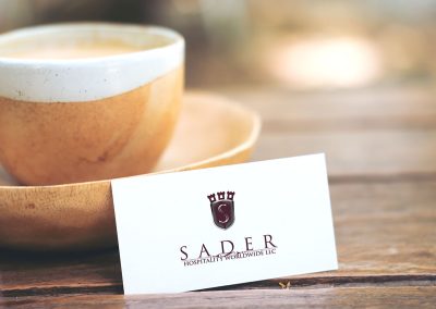 Sader Hospitality Logo Design